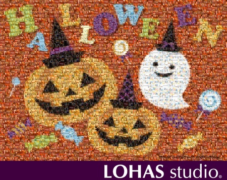 【LOHAS studio】◆ハロウィン◆みんなの笑顔がつくるモザイクアート.jpg